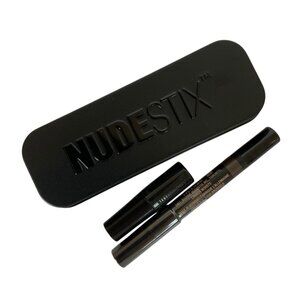 Nudestix Magnetic Matte Eye Color Pencil SLATE Gray with Sharpener & Tin